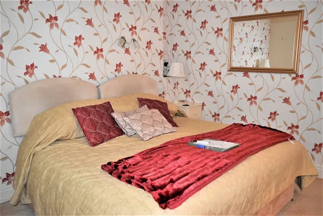غرفة ديلوكس بسريرين منفصلين بإطلالة على الجبل، The View Guest House 5/8