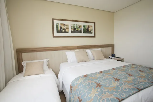 غرفة قياسية ثلاثية بثلاثة أسرّة، Interludium Iguassu Convention Hotel 6/9