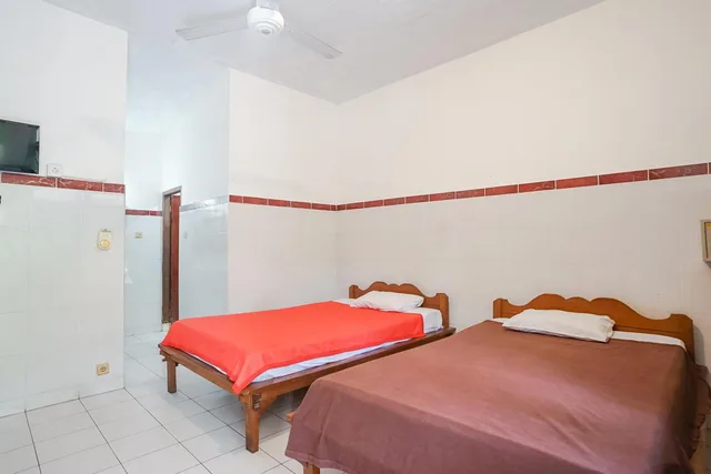 غرفة بسريرين منفصلين، Indopurejoy House 3/4