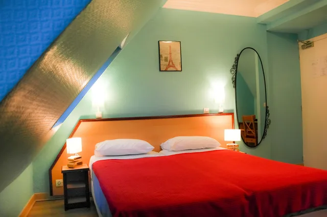 غرفة بسريرين منفصلين، Hotel Audran 2/3