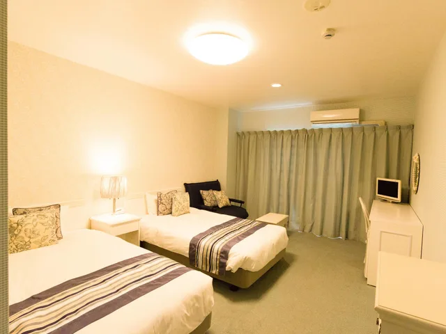 غرفة بسريرين منفصلين، Hotel Caretta Amami 2/4