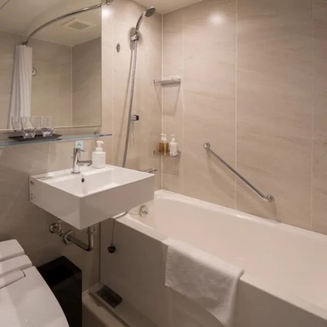غرفة قياسية بسرير مزدوج، Solest Takachiho Hotel 3/3