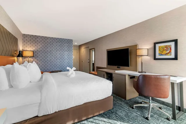غرفة بسرير كينج، Clarion Inn Nashua, NH 5/6