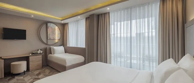 غرفة قياسية بسرير كينج، Alanya Buyuk Hotel 5/8