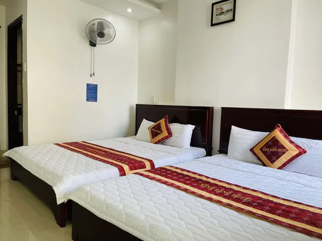 غرفة ديلوكس رباعية بسريرين كوين، Minh Dang Hotel 2/9