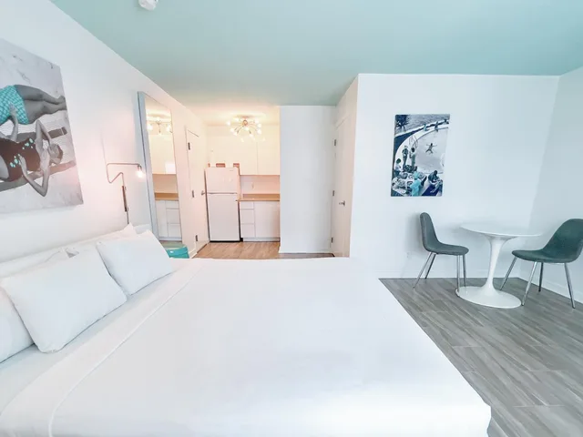 استوديو ديلوكس بسرير كينج لذوي الإعاقة، Aqua Hotel, Fort Lauderdale 2/4