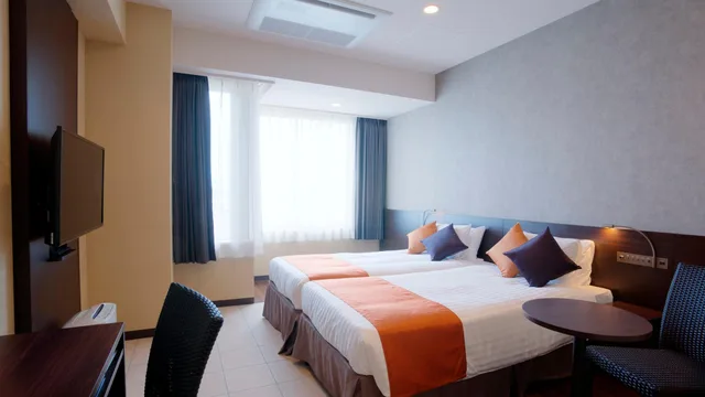 Hollywood, Standard, Twin Beds, Partial Hollywood Main Building، Naha Central Hotel 1/1
