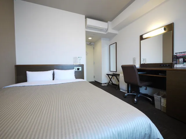 Room, Double Bed, Hotel Route-Inn Ishinomaki Kanan Inter 1/6