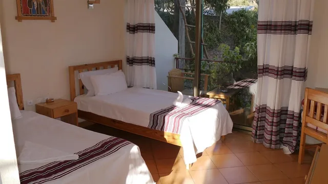 غرفة قياسية بإطلالة على الجبل بشرفة مفردة بسرير كوين، Sora Lodge Lalibela 7/10