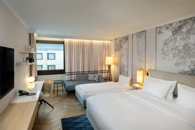 غرفة سوبيريور بسرير كينج، DoubleTree by Hilton Berlin Ku’damm 1/2