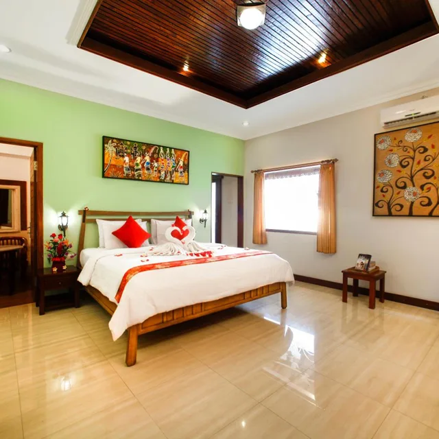 جناح ديلوكس بإطلالة على البحر، Bali Taman Lovina Beach Resort & Spa 1/4