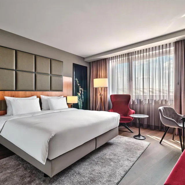 جناح بغرفة نوم واحدة، Radisson Blu Hotel, Hamburg Airport 1/7