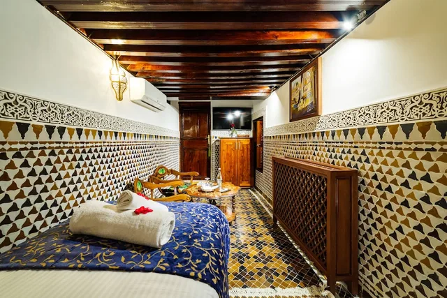 غرفة مفردة بسرير فردي، Riad Rcif 2/2