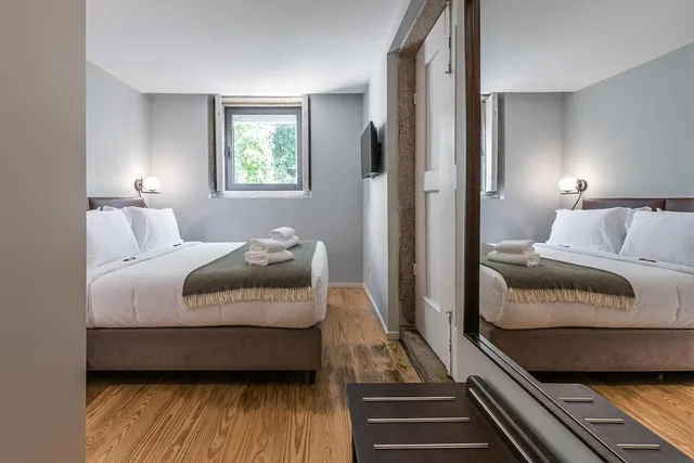 غرفة مريحة بسرير مزدوج بإطلالة على الحديقة، Descobertas Boutique House 3/5