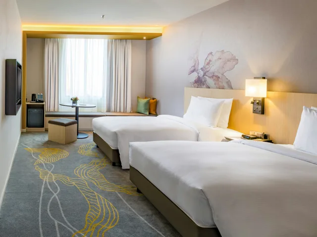 غرفة ديلوكس بسريرين منفصلين، HILTON GARDEN INN KUALA LUMPUR JALAN TUANKU ABDUL RAHMAN NORTH 1/3