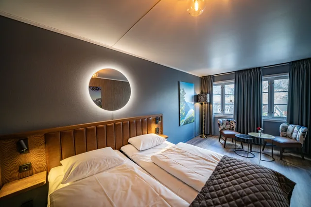 غرفة ديلوكس بسريرين منفصلين، Hotel Aurlandsfjord 2/5