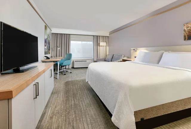 غرفة بسرير كينج مع أريكة، Hilton Garden Inn Irvine East-Lake Forest 1/4