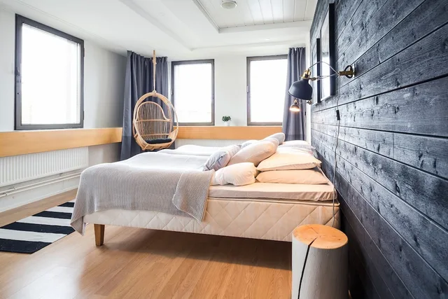 غرفة سوبيريور بسريرين منفصلين، Hostel Cafe Koti 1/4
