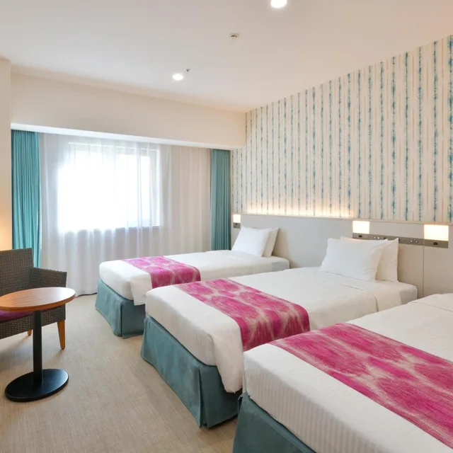 غرفة ثلاثية، Hotel Jal City Naha 1/3