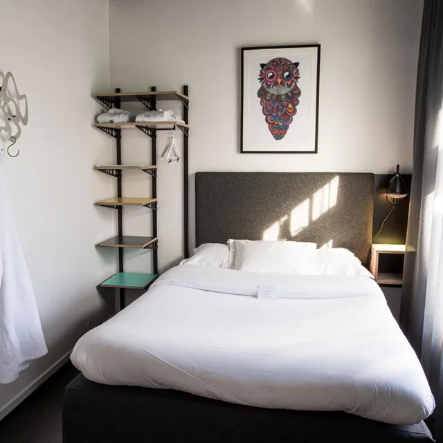غرفة كبيرة مفردة بسرير مزدوج، Hotel Flora 3/9