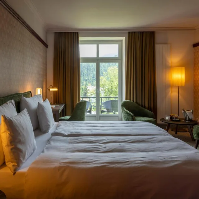 غرفة ديلوكس بسرير مزدوج بشرفة، Cresta Palace 1/5