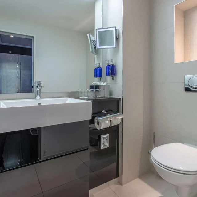 غرفة عائلية بانورامية بإطلالة، Radisson Blu Hotel Hamburg 6/7