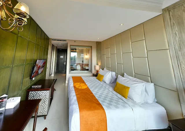 غرفة ديلوكس بسريرين منفصلين بشرفة، Jambuluwuk Oceano Seminyak Hotel 4/10