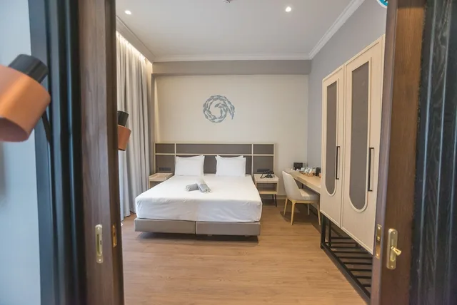 جناح عائلي بسريرين مزدوجين، Pefkaki Boutique Hotel 2/8