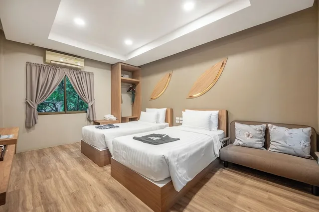 غرفة سيغنتشر بسريرين منفصلين، At Rice Resort 2/4