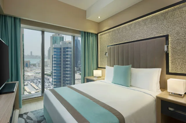 شقة بسرير كينج وسريرين منفصلين بإطلالة على المدينة بغرفتي نوم، Wyndham Doha West Bay 3/6