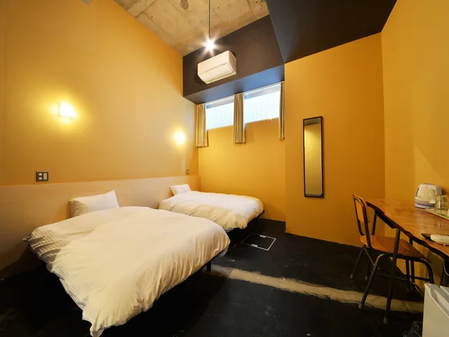 غرفة بسريرين منفصلين، Hakodate Jujiya Hotel 1/1