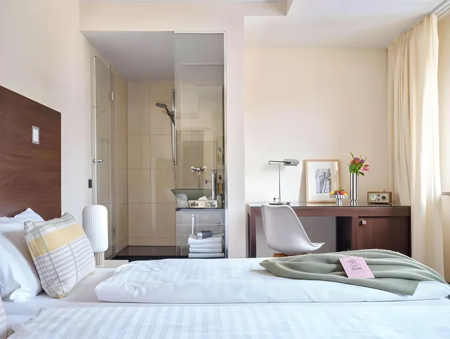 غرفة كومفورت بإطلالة على الحديقة، Flemings Hotel Munchen Schwabing 2/2