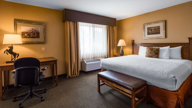 غرفة قياسية بسرير كينج بحوض جاكوزي لذوي الإعاقة، Best Western Plus Country Inn & Suites 1/3