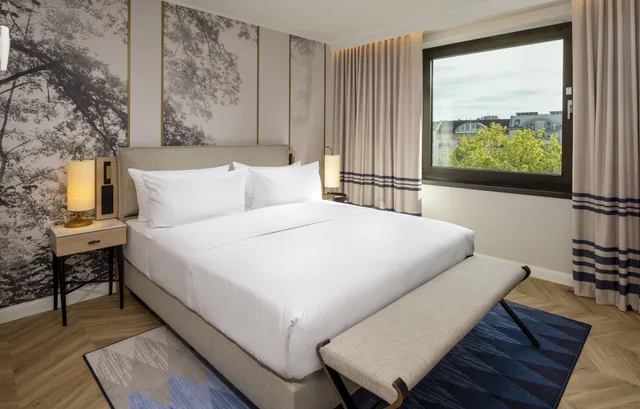 جناح ركني بغرفة نوم واحدة، DoubleTree by Hilton Berlin Ku’damm 1/2