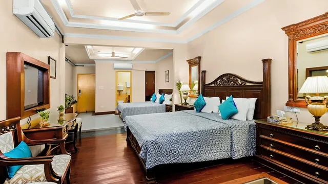 غرفة عائلية بسريرين مزدوجين، Ajanta 1/6