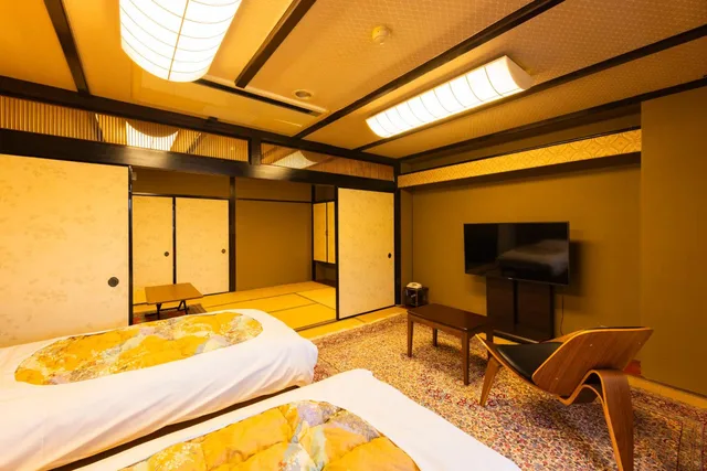 غرفة يابانية سوبيريور بسريرين منفصلين بأرضية تاتامي، Takeo Onsen Kanko Hotel Kyotoya 4/9