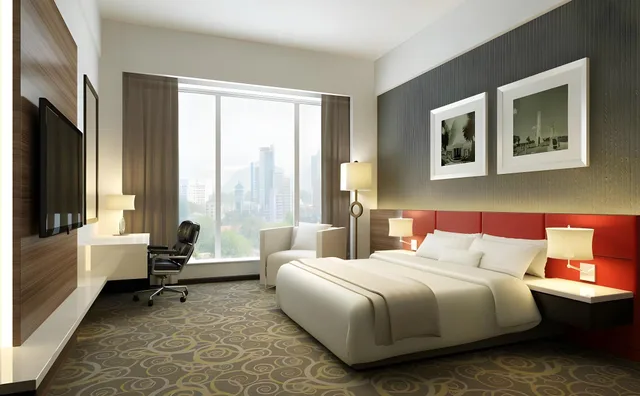 جناح استوديو بسرير كينج، Raia Hotel & Convention Centre Kuching 2/2