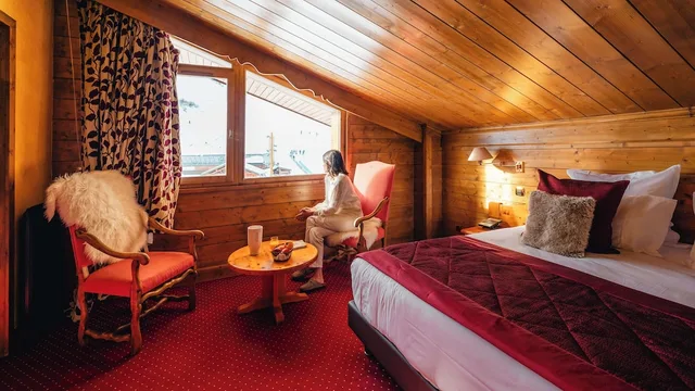 جناح بسرير كينج، Hotel Mont Vallon Meribel 6/10