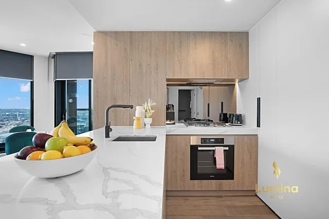 شقة بريميوم بسريرين كوين بإطلالة على المدينة بغرفتي نوم، Lumina Suites 3/4