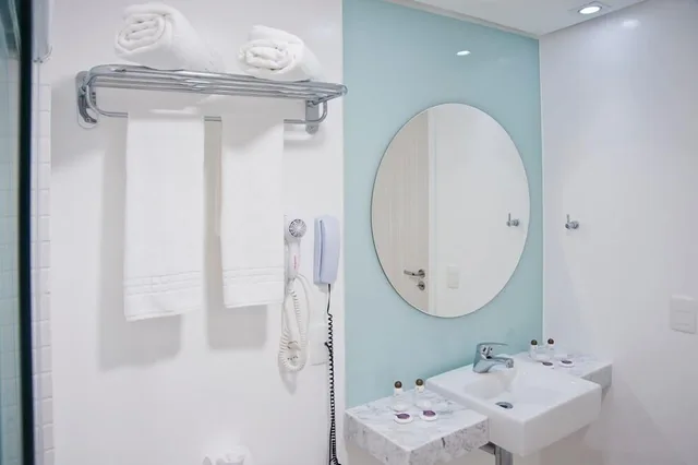 غرفة بريميوم بسرير كوين بإطلالة على المدينة، Hotel Brisa Praia 4/4