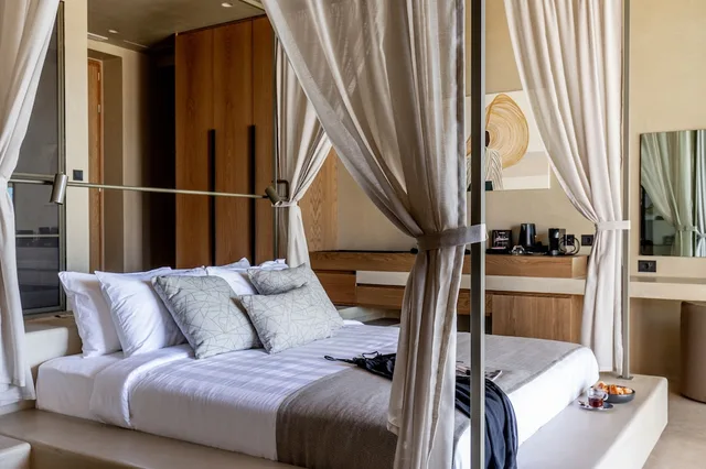جناح بسرير كينج بمسبح خاص بجاكوزي، AKS MINOA PALACE HOTEL 3/4