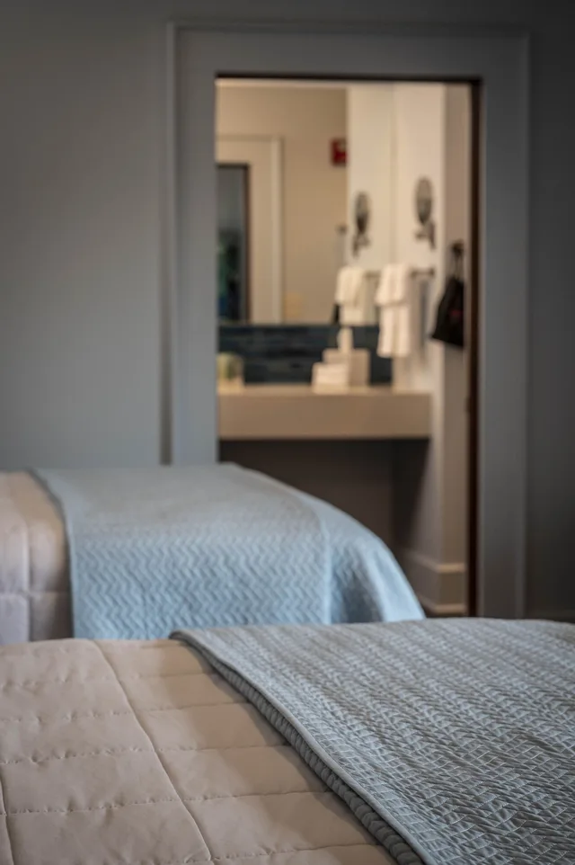 غرفة كومفورت بسريرين مزدوجين، Hotel Broad Ripple 4/6