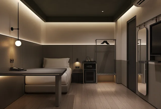 غرفة قياسية بسريرين منفصلين، PureJoy Hotel Saigon - Premium 2/3