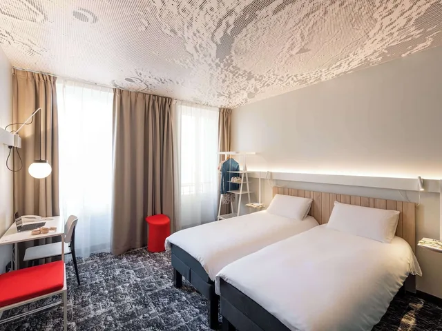 غرفة قياسية بسرير مزدوج، Ibis Lyon Centre Perrache Hotel 4/10
