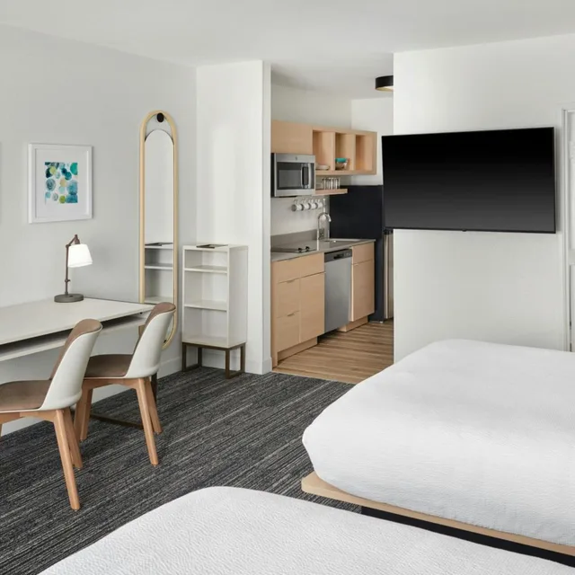 استوديو بسرير كينج وسرير كوين، TownePlace Suites by Marriott Lansing North 3/6
