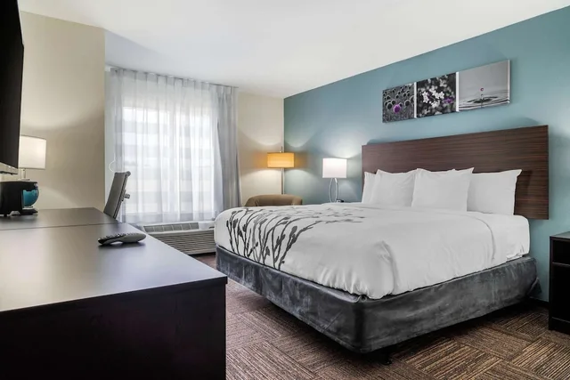 غرفة قياسية بسرير كينج، Sleep Inn & Suites Houston Westchase - Little Saigon 1/10