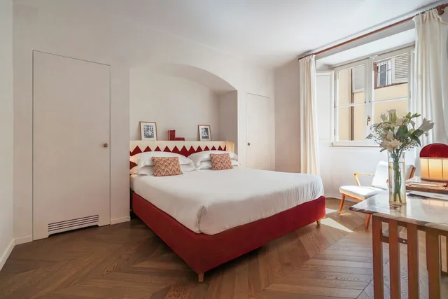 غرفة كلاسيكية بسرير كوين، Casa G. Firenze 3/4