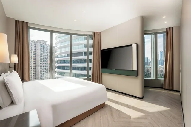 جناح بسرير فردي بغرفتي نوم، Holiday Inn Guangzhou Zhujiang New Town By Ihg 3/6