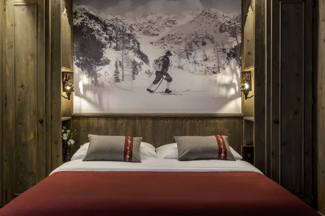غرفة سوبيريور بسرير كوين، Hotel Edelweiss 1/5