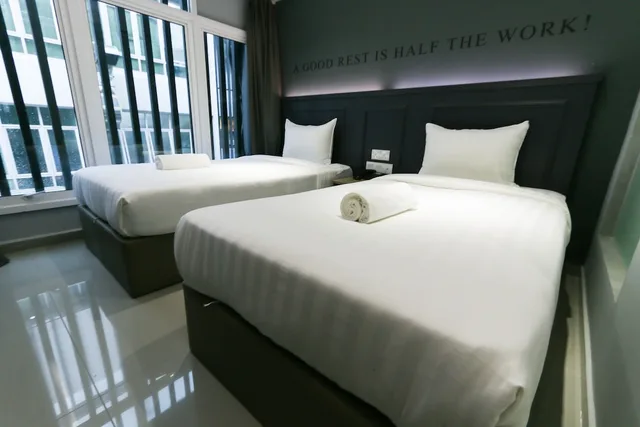 غرفة سوبيريور بسريرين منفصلين، Hotel 99 Sri Petaling @ Bukit Jalil 4/10